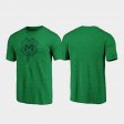 St. Patrick's Day Rebels Celtic Charm Tri-Blend Men's Green T-Shirt 307369-418