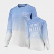 Ombre Ole Miss Long Sleeve Women's Navy T-Shirt 979868-589